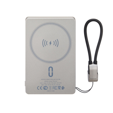 Логотрейд pекламные cувениры картинка: Power Bank MagSafe беспроводной 15 Вт VA2616 5000 мАч RIVACASE