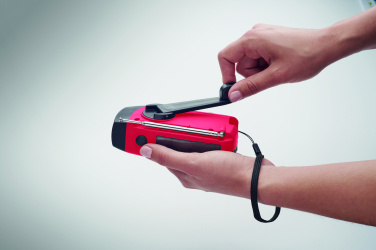 Лого трейд pекламные продукты фото: Portable radio SOS with LED torch