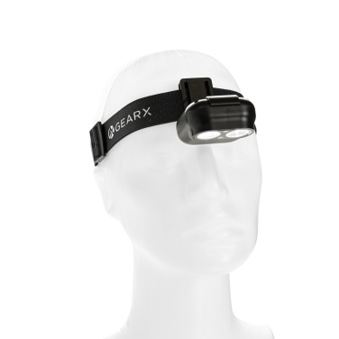 Логотрейд pекламные подарки картинка: Налобный фонарь Gear X RCS rPlastic с датчиком движения