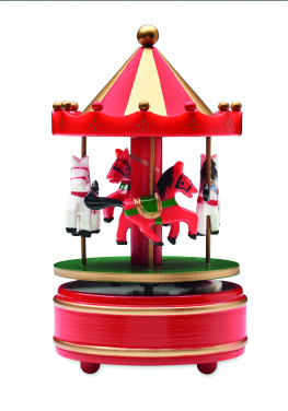 Логотрейд бизнес-подарки картинка: Mini carousel music box