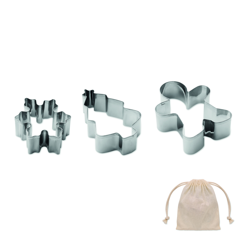 Логотрейд pекламные продукты картинка: Christmas cookie cutter set