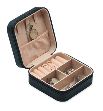 Лого трейд pекламные cувениры фото: PU Travel jewellery box