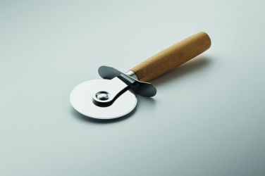 Логотрейд pекламные cувениры картинка: Bamboo pizza board & cutter