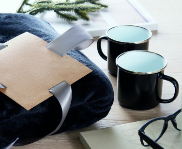 Логотрейд бизнес-подарки картинка: Fleece blanket & 2 mugs set