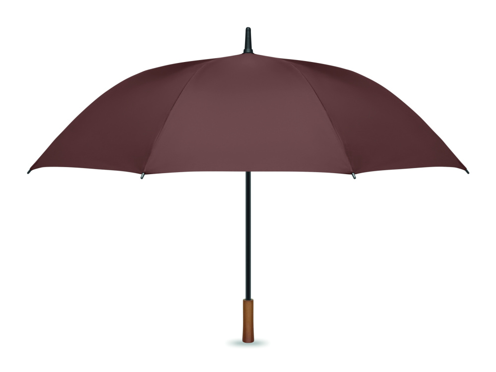 Логотрейд бизнес-подарки картинка: 27" auto umbrella wood handle