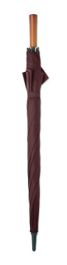 Логотрейд pекламные подарки картинка: 27" auto umbrella wood handle