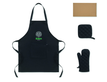 Лого трейд pекламные подарки фото: Recycled cotton kitchen set