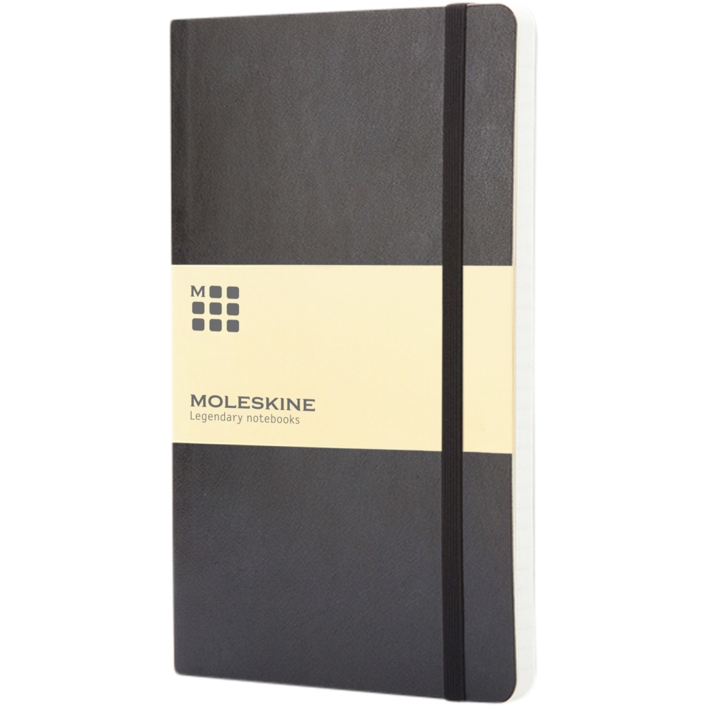 : Moleskine Classic L anteckningsbok med mjukt omslag – rutat