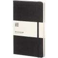 Moleskine Classic L inbunden anteckningsbok – prickad, Helt svart