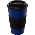 Americano® 350 ml termosmugg med grepp, Blå / Solid svart