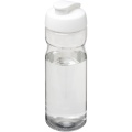 H2O Active® Base 650 ml sportflaska med uppfällbart lock, Transparent / Vit