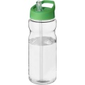 H2O Active® Base 650 ml sportflaska med piplock, Transparent / Grön