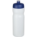 Baseline® Plus 650 ml sportflaska med sportlock, Transparent / Blå