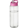 H2O Active® Treble 850 ml sportflaska med piplock, Transparent / Rosa