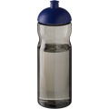 H2O Active® Eco Base 650 ml sportflaska med kupollock, Kol / Kungsblå