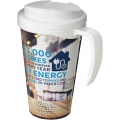 Brite-Americano® Grande 350 ml mugg med spillsäkert lock, Vit