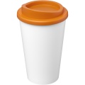 Americano® Eco 350 ml återvinningsbar mugg, Vit/orange