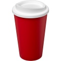 Americano® Eco 350 ml återvinningsbar mugg, Röd/vit