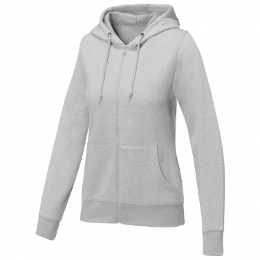 Logotrade kampanjprodukter bild: Theron hoodie med dragkedja dam