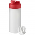 Baseline Plus 500 ml shaker-flaska, Röd / Frostad klar