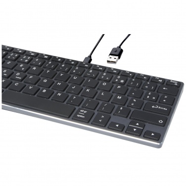 Logotrade profilprodukter bild: Hybrid högpresterande Bluetooth-tangentbord – AZERTY