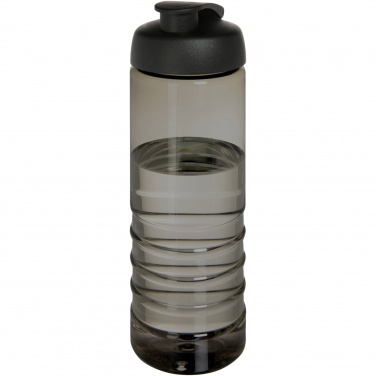 Logotrade profilprodukter bild: H2O Active® Eco Treble 750 ml sportflaska med uppfällbart lock