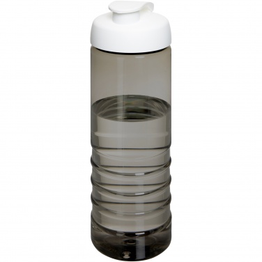 Logotrade reklamprodukter bild: H2O Active® Eco Treble 750 ml sportflaska med uppfällbart lock