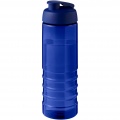 H2O Active® Eco Treble 750 ml sportflaska med uppfällbart lock, Blå / Blå