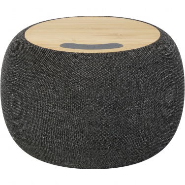 : Ecofiber Bluetooth®-högtalare och trådlös laddningsplatta i bambu/RPET