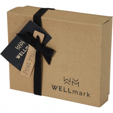 Logotrade kampanjprodukter bild: Wellmark Just Relax 3-delad presentförpackning med badsalt, 200 ml