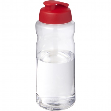 : H2O Active® Big Base 1-liters sportflaska med uppfällbart lock