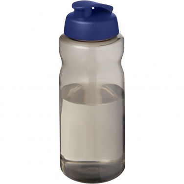 Logotrade reklamprodukter bild: H2O Active® Eco Big Base 1-liters sportflaska med uppfällbart lock