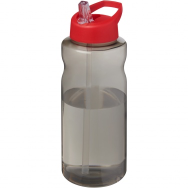 Logotrade profilprodukter bild: H2O Active® Eco Big Base 1-liters sportflaska med piplock