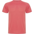 Montecarlo kortärmad sport-T-shirt för herr, Fluor korall