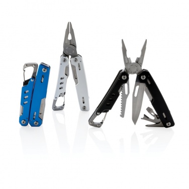 Logotrade reklamprodukter bild: Solid multitool med karbinhake