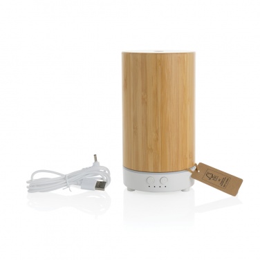 Logotrade reklamprodukter bild: RCS recycled plastic and bamboo aroma diffuser