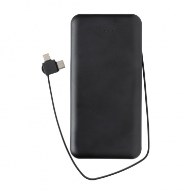 : Lockhart 10.000mAh powerbank, integrerade kablar, RCS plast