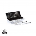 BBQ-box 12 delar, silver