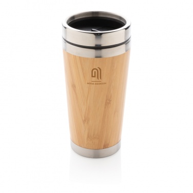 Logotrade reklamprodukter bild: Bambu mugg