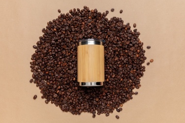 Logotrade profilreklam bild: Bambu coffee to go mugg