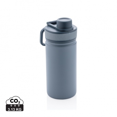 Logotrade profilprodukter bild: Vakuumflaska i stainless steel med sportlock 550ml