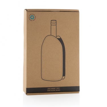 Logotrade kampanjprodukter bild: Vino AWARE™ RPET wine cooler sleeve