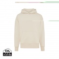 Iqoniq Yoho relaxed fit hoodie i återvunnen bomull, naturligt rått