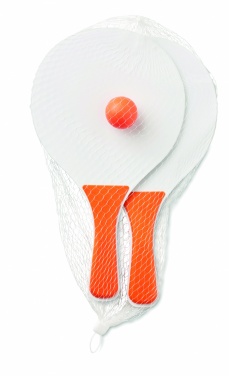 Logotrade profilreklam bild: Litet strandtennis set