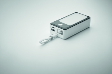 Logotrade profilreklam bild: Powerbank 10.000mAh med COB