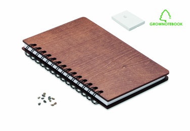 Logotrade profilprodukter bild: A5 Björk GROWBOOK™