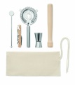 Cocktailkit med 5 delar, Beige