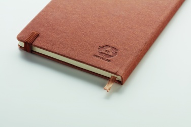 Logotrade presentreklam bild: A5 notebook i återvunnen PU