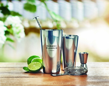 Logotrade presentreklam bild: Cocktail shaker set 750 ml