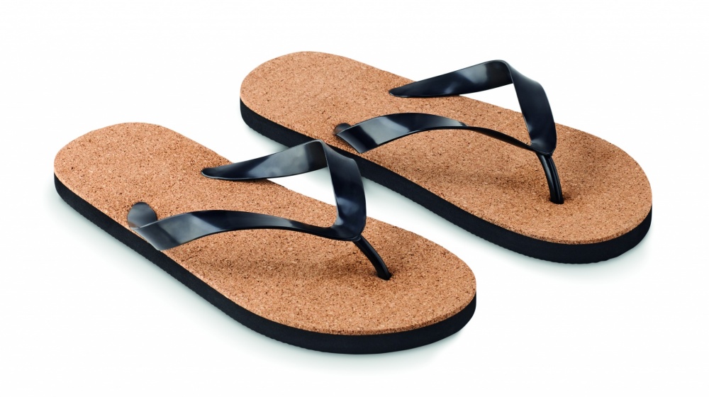 : Slippers av kork M